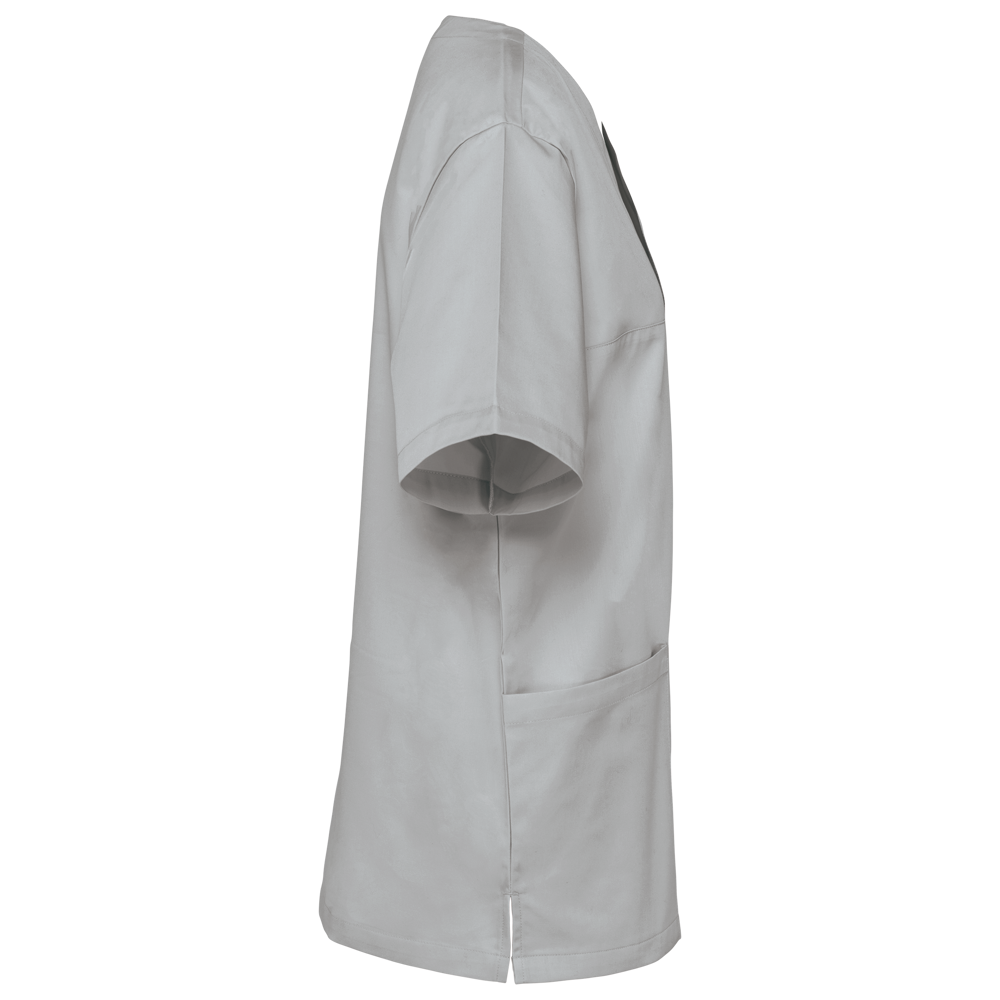 WK507C - Kurzärmlige Unisex-Tunika aus Baumwollpolyester