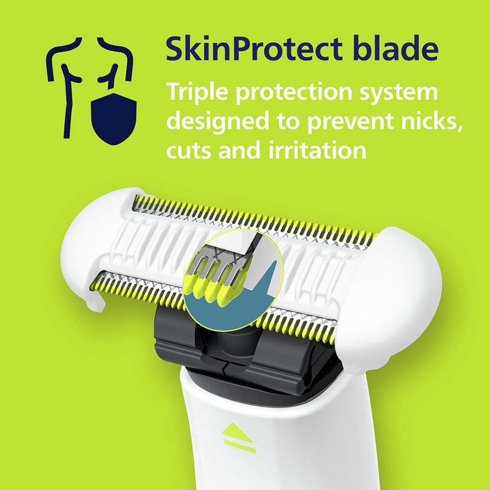 Philips OneBlade Intimate Rasierer und Trimmer für den Intimbereich