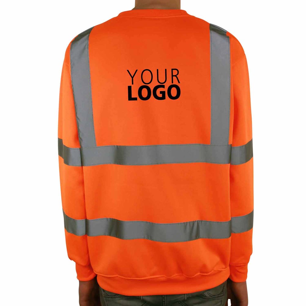 Allflash Warnschutz-Sweatshirt Safe Touch
