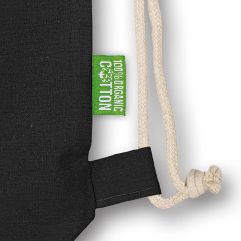 MONTREAL – Bio-Baumwollrucksack mit Kordelzug