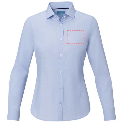 Cuprite Langarm Shirt aus Bio-Baumwolle für Damen