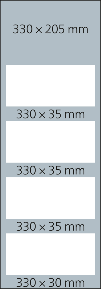 4-Monatskalender Mehrblock Profil 4