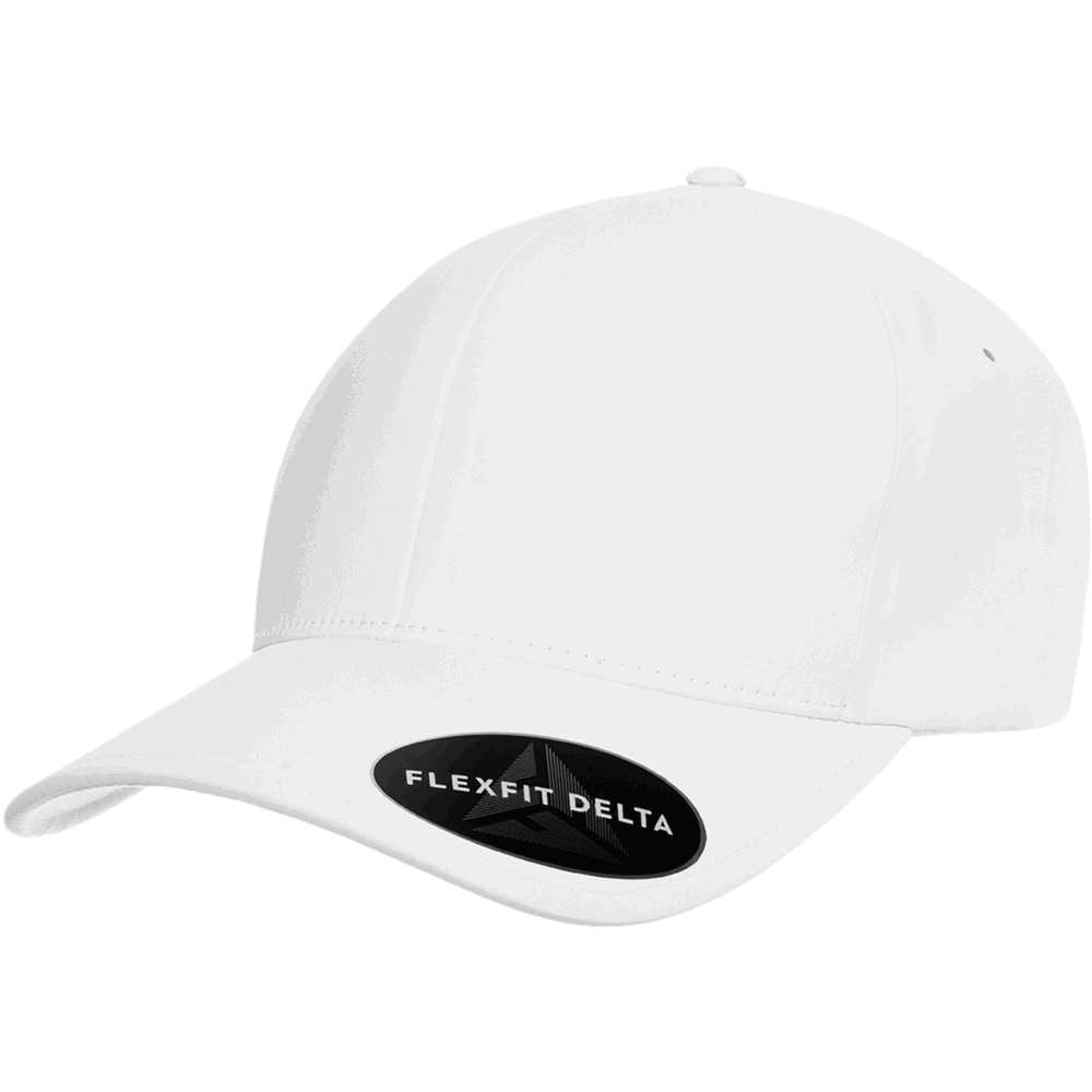 Flexfit Delta Cap - White