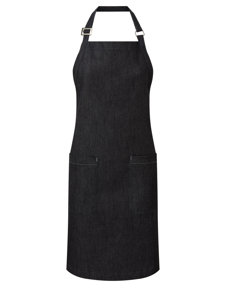 PR113 - Fairtrade-Schürze aus biologischem Denim - Indigo Denim