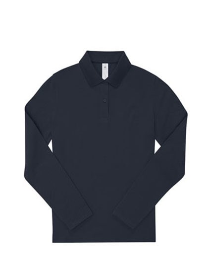 B&C BE INSPIRED - My Polo 180 Long Sleeve /Women - Navy