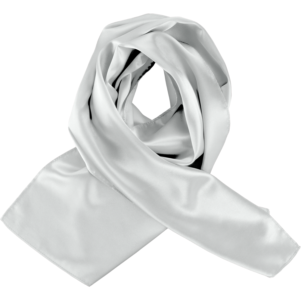 K861 - Satin HALSTUCH - Silver