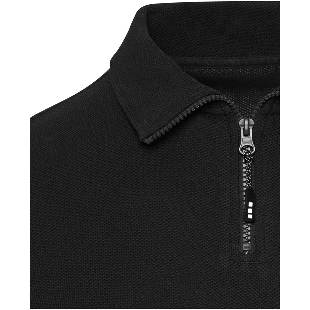Apollo 245 g/m² Langarm Poloshirt Unisex mit Reißverschluss