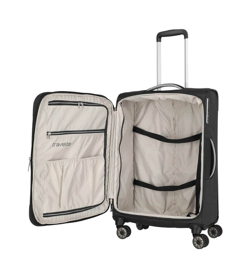 TRAVELITE MIIGO 4w Trolley M, Nachtschwarz