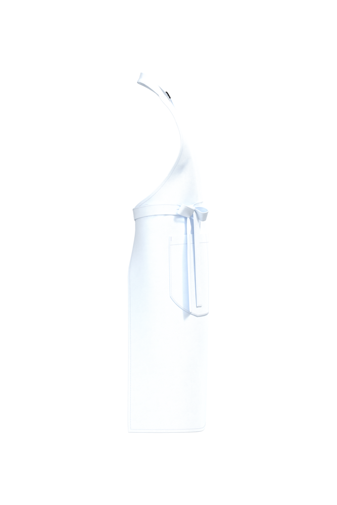 K8007 - Bio-Baumwolle Schürze mit Tasche