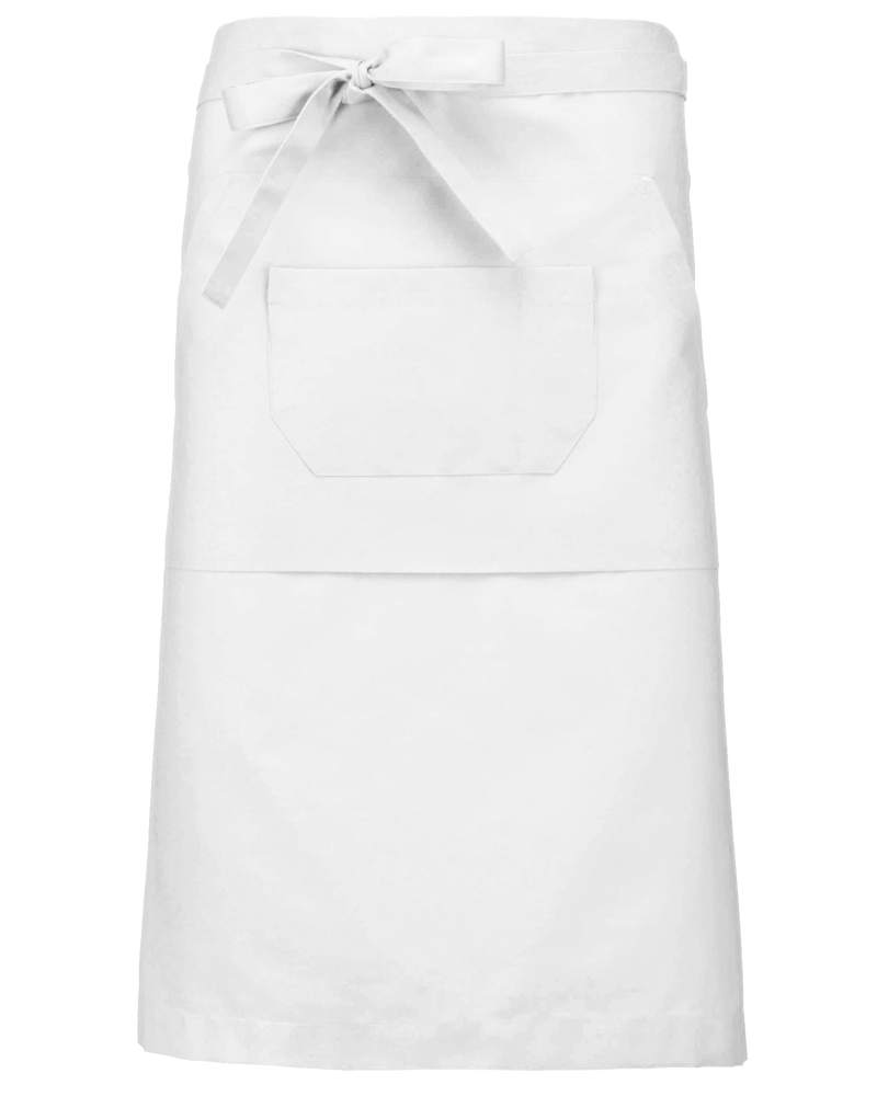 K897 - Lange Schürze - White