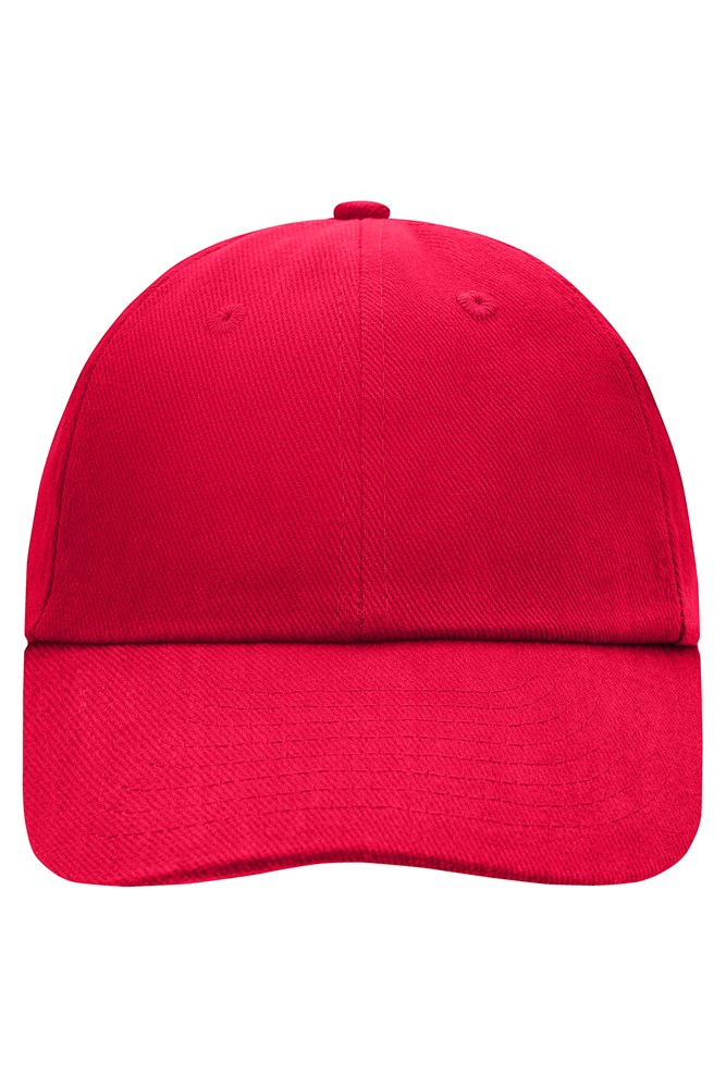 6 Panel Raver Cap - Signal-red (ca. Pantone 185C)