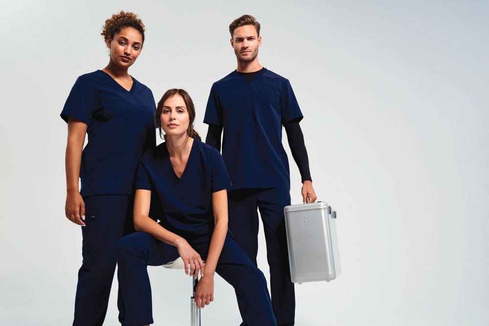 NN310 - Tunika mit Stretchanteil und kurzen Ärmeln, Damen