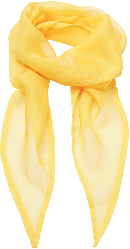 PR740 - Ladies Chiffon Scarf - Sunflower