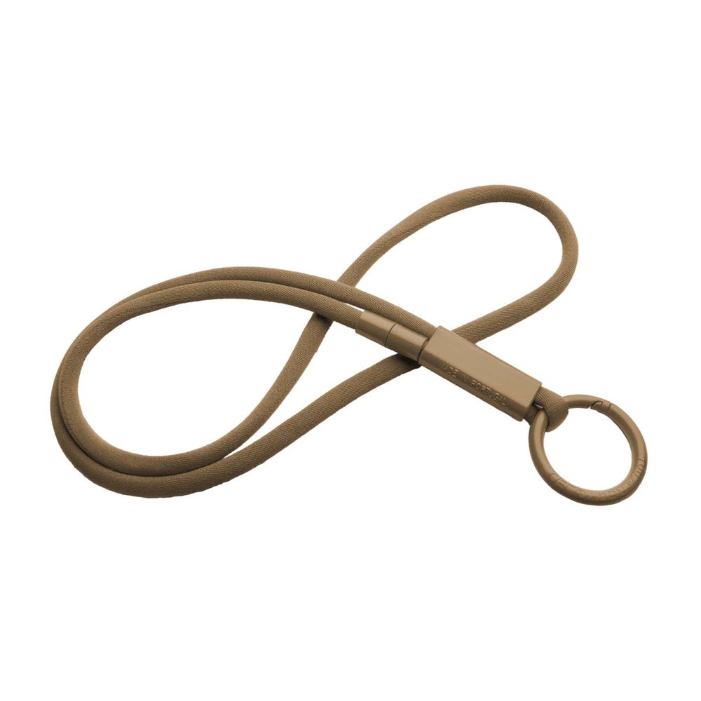 Tubyard Lanyard mit Band aus recyceltem Kunststoff - bronze