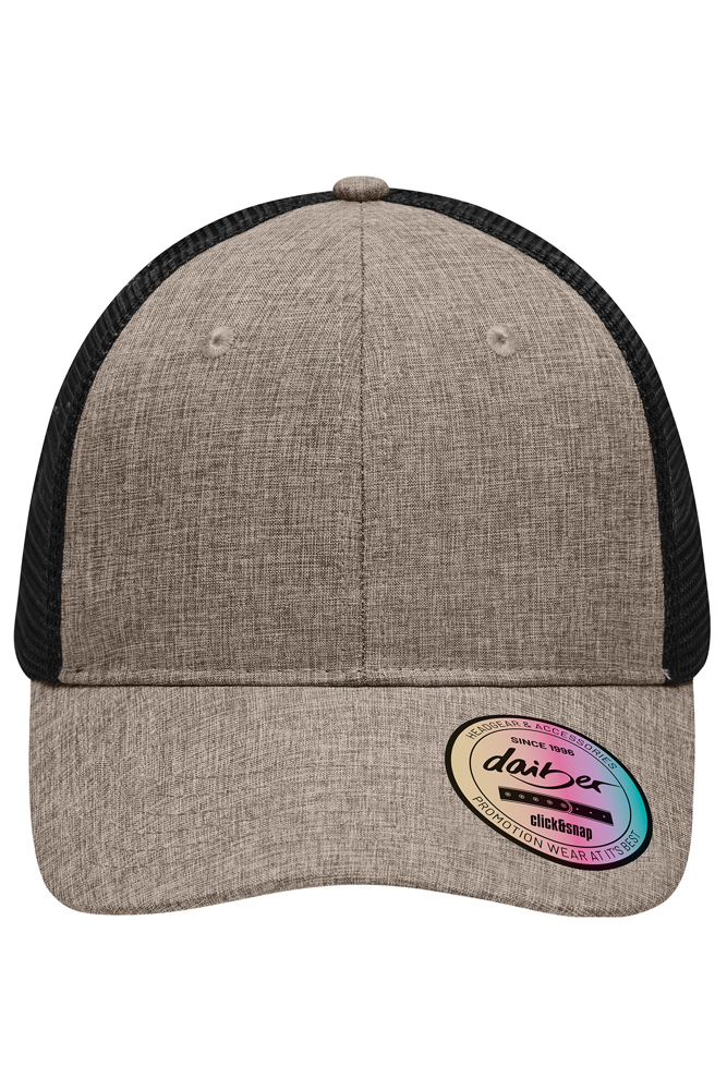 6 Panel Mesh Cap Melange