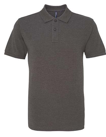 Asquith & Fox - Men´s Relaxed Fit Polo - charcoal