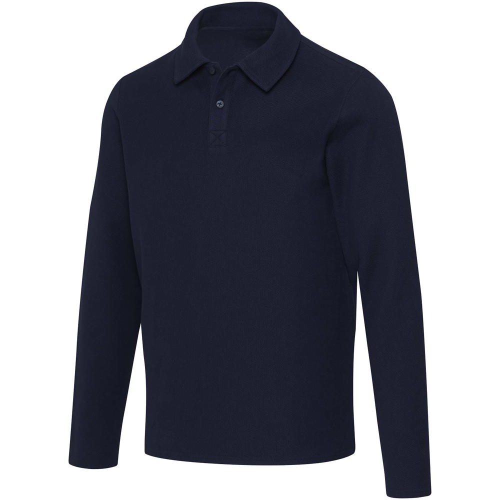 Apollo 245 g/m² Langarm Poloshirt Unisex - Navy