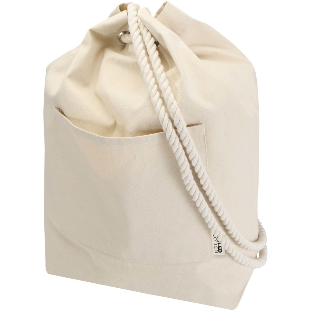 Florida 270 g/m² GRS-zertifizierte Reisetasche aus Recyclingmaterial, 15 l