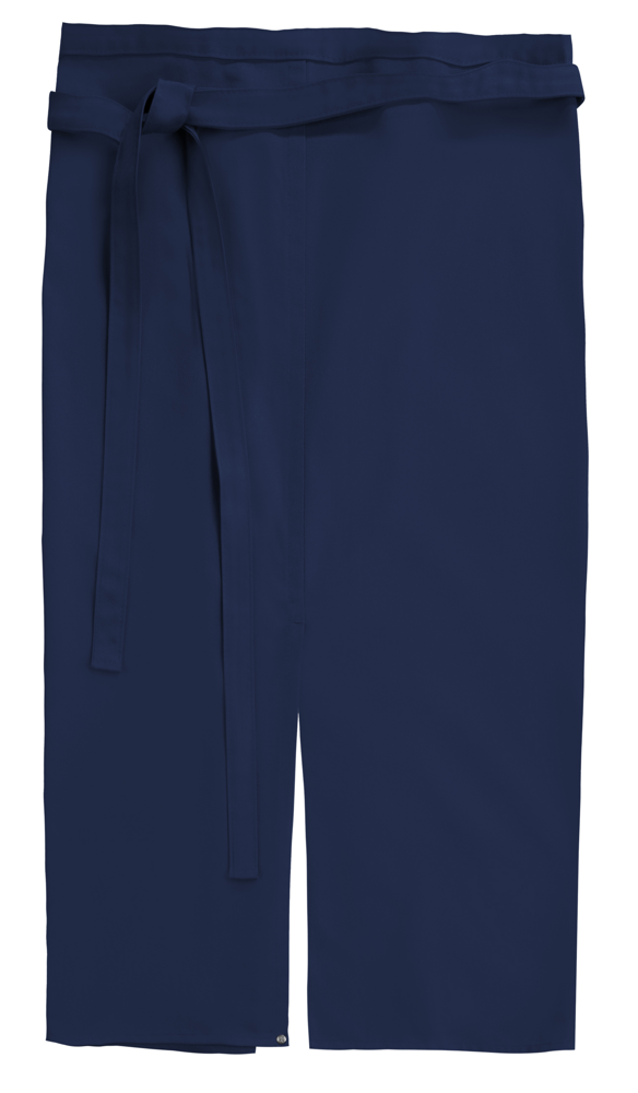 CI03 - Taillenschürze mit Schlitz Milano Classic - Navy