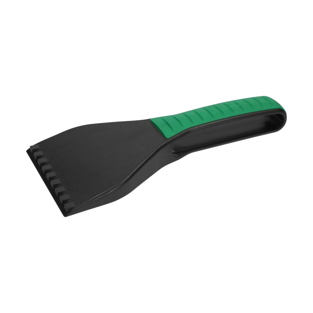 Eiskratzer "TopGrip - Clean Vision" - perlgrau/standard-grün
