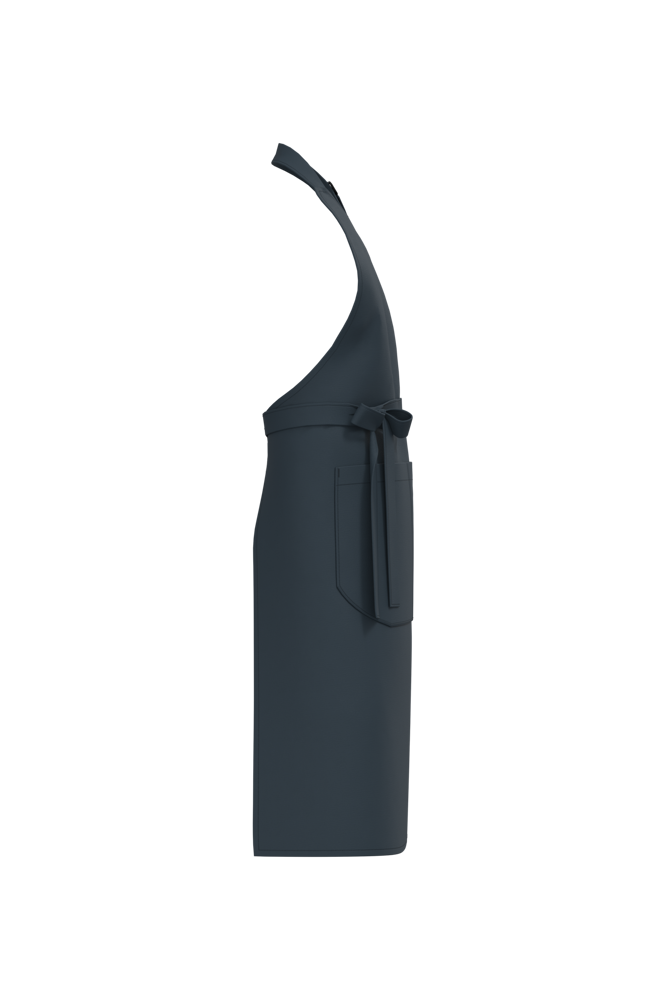 K8007 - Bio-Baumwolle Schürze mit Tasche