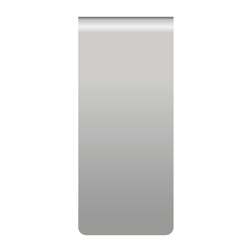ROMINOX® Mehrweg-Büroklammer Straight Clip XL ohne Noppen, idealer Mailingartikel für Dokumente, bis zu 35 Seiten Klemmkraft