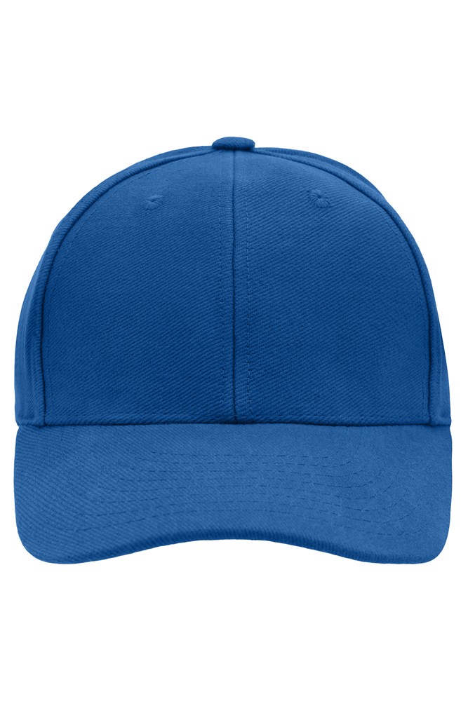 6 Panel Raver Cap Laminated - Royal (ca. Pantone 287C)