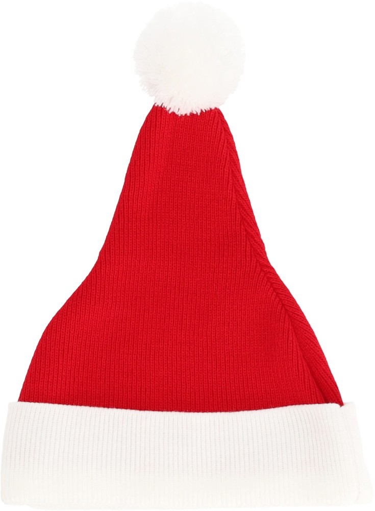 Nilton's Gestrickte Weihnachtsmütze mit Bommel