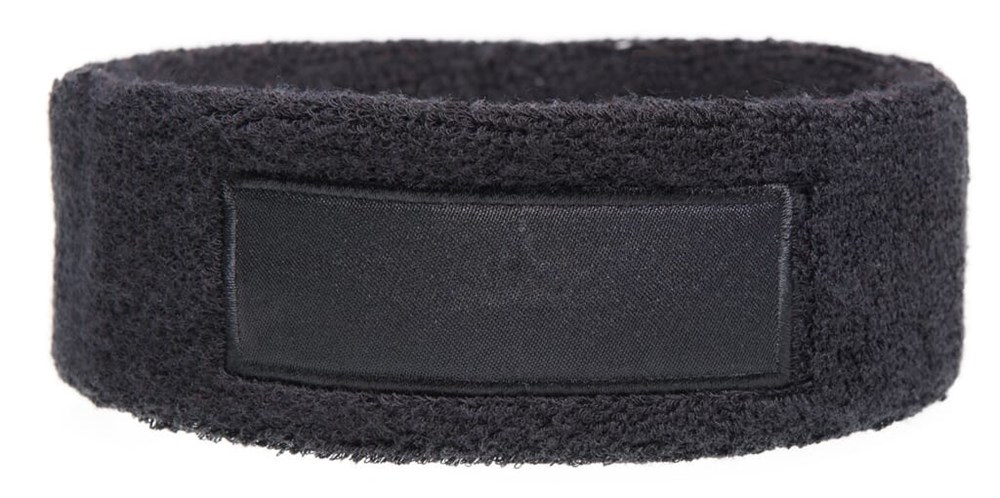 Nilton's Frottier Stirnband mit Label