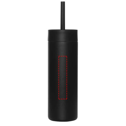 MiiR Sipper 473 ml Trinkflasche mit Trinkhalm