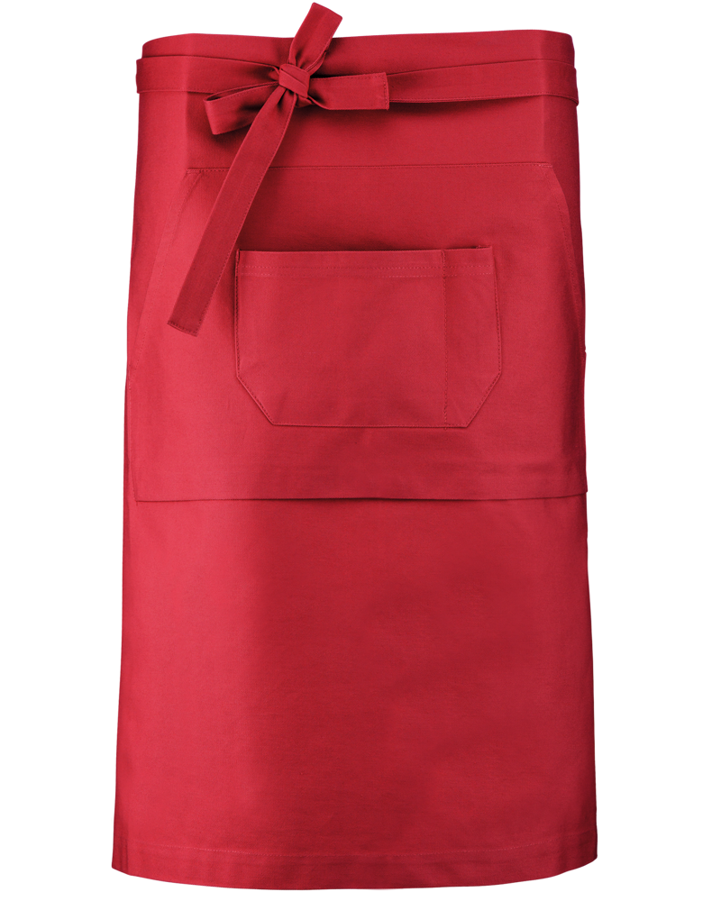 K887 - Barschürze Knielang - Red