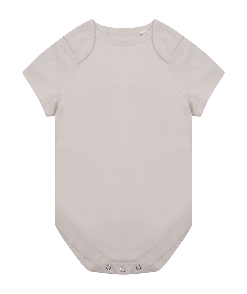LW655 - Body mit kurzen Ärmeln aus Bio-Baumwolle - natural