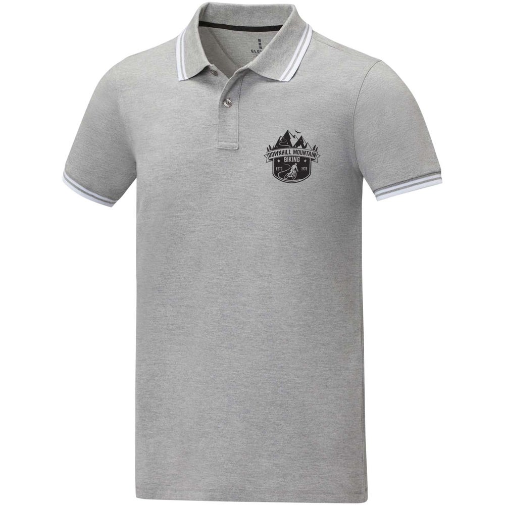 Amarago 200 g/m² Polo mit abgesetztem Rand für Herren