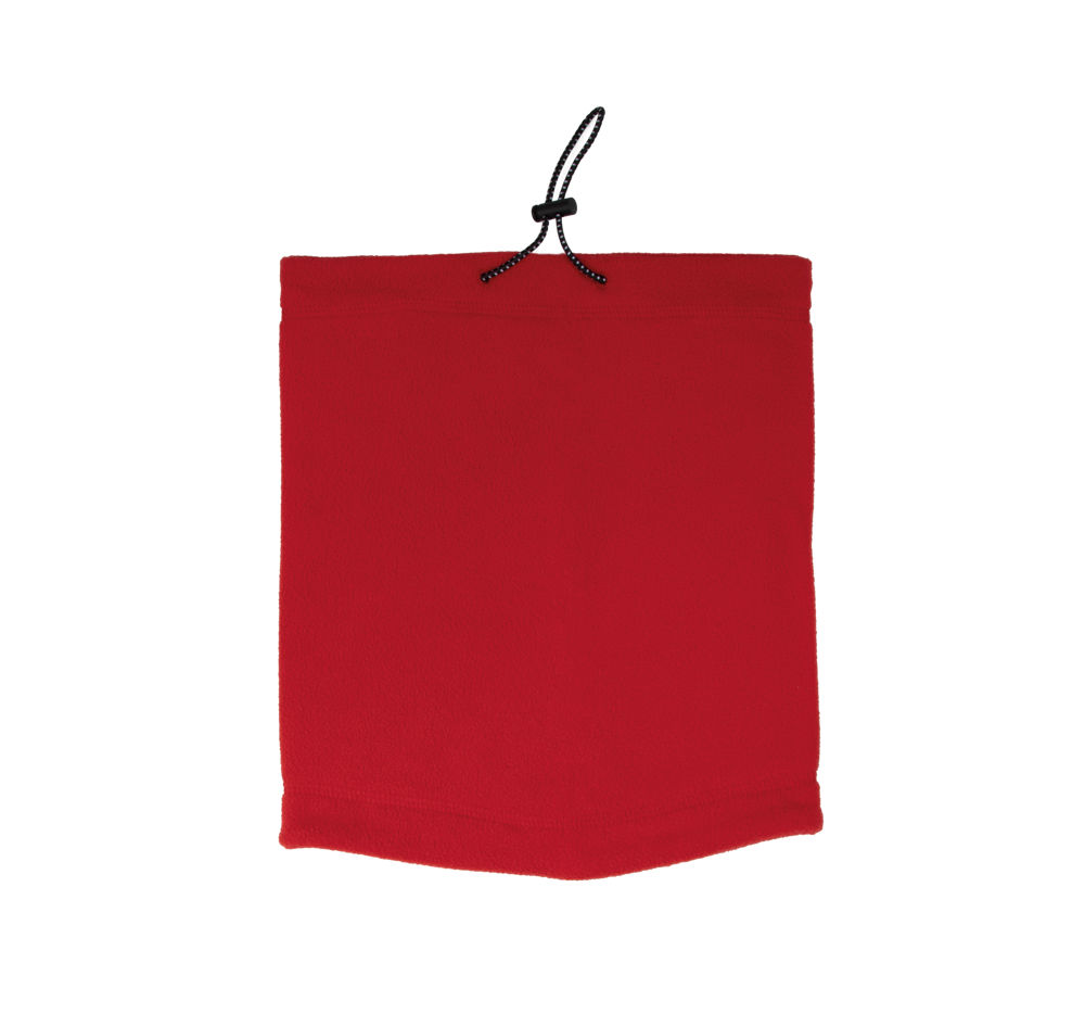 KP885 - Recycelter Schlauchschal aus Mikrofleece - Red