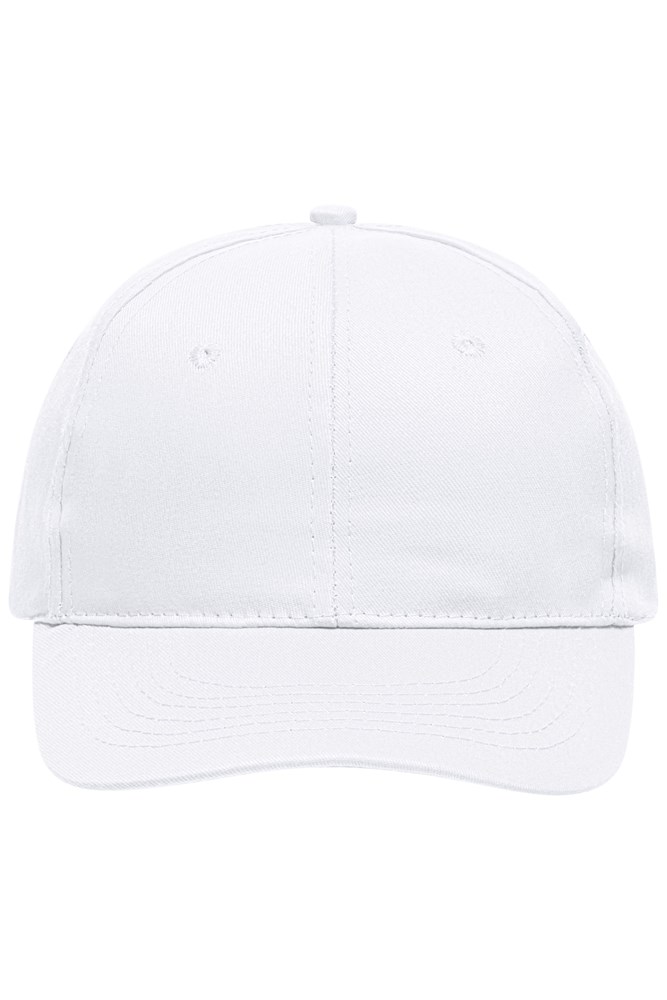 6 Panel Promo Cap - White (ca. Pantone white)