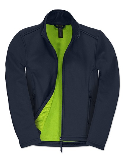B&C COLLECTION - Women´s Jacket Softshell ID.701 - Navy, Neon Green