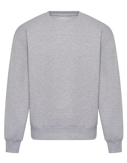 Just Hoods - Signature Heavyweight Sweat - Heather Grey