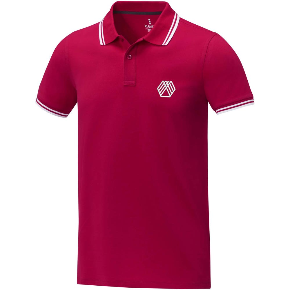 Amarago 200 g/m² Polo mit abgesetztem Rand für Herren