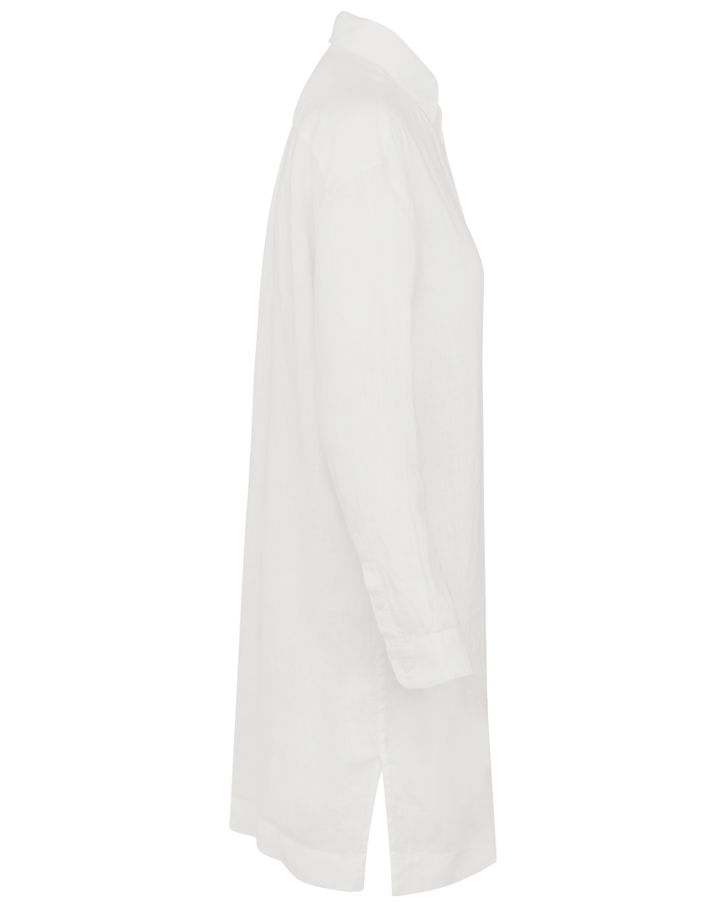 SP5008 - Hemdblusenkleid aus Leinen für Damen