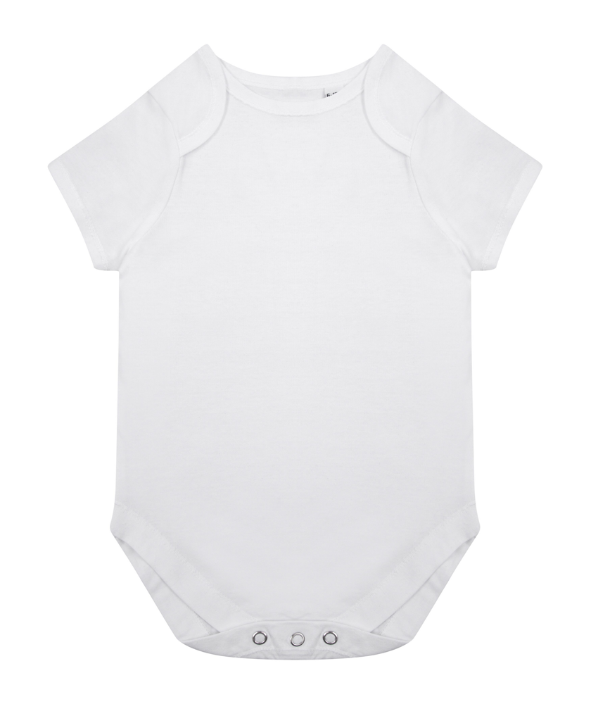 LW655 - Body mit kurzen Ärmeln aus Bio-Baumwolle - White