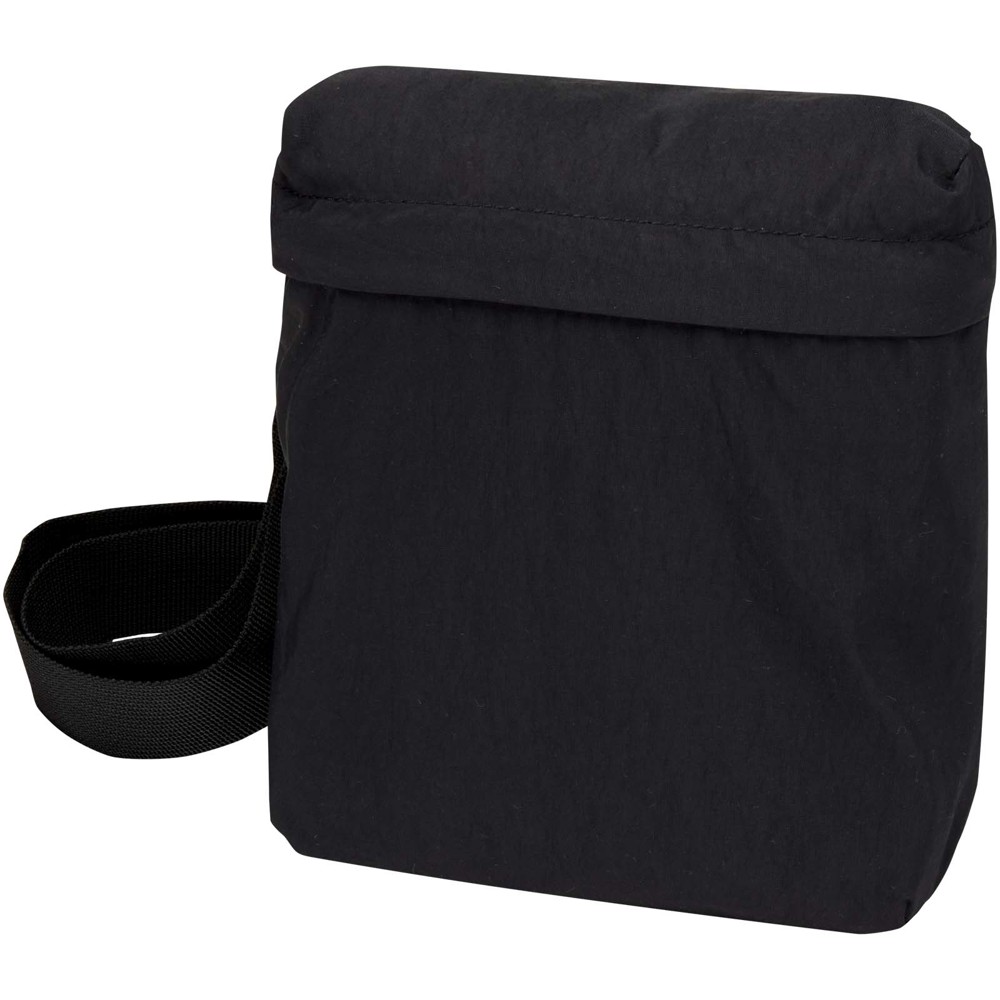 Arca GRS Umhängetasche aus recyceltem Nylon - schwarz