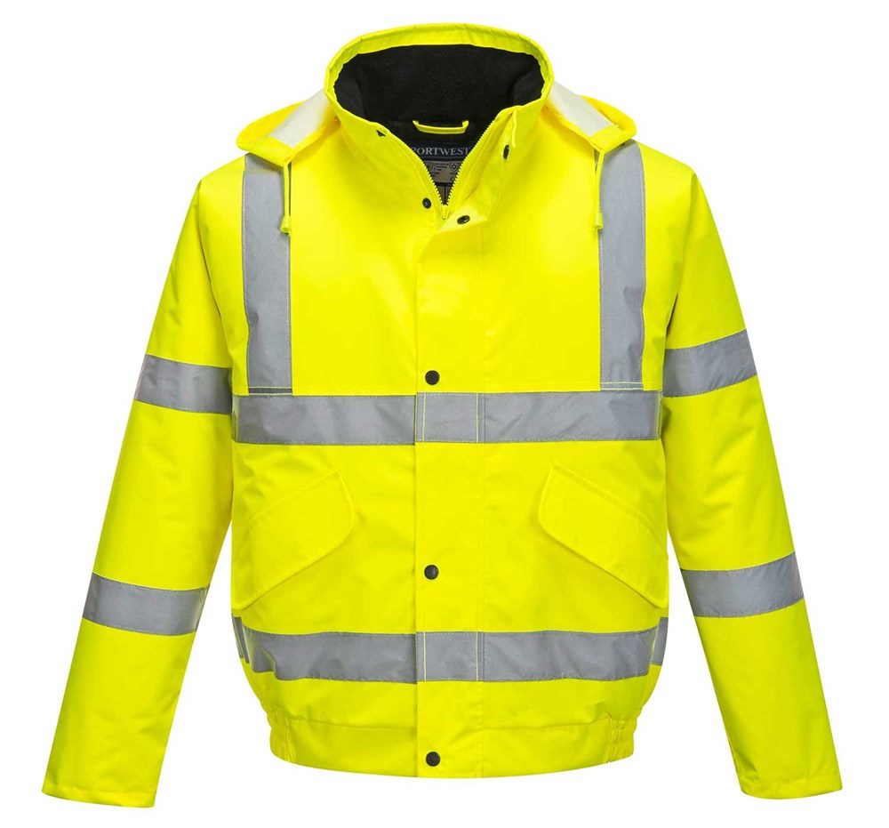 Allflash Warnschutz-Bomber-Jacke Safe Boja - gelb