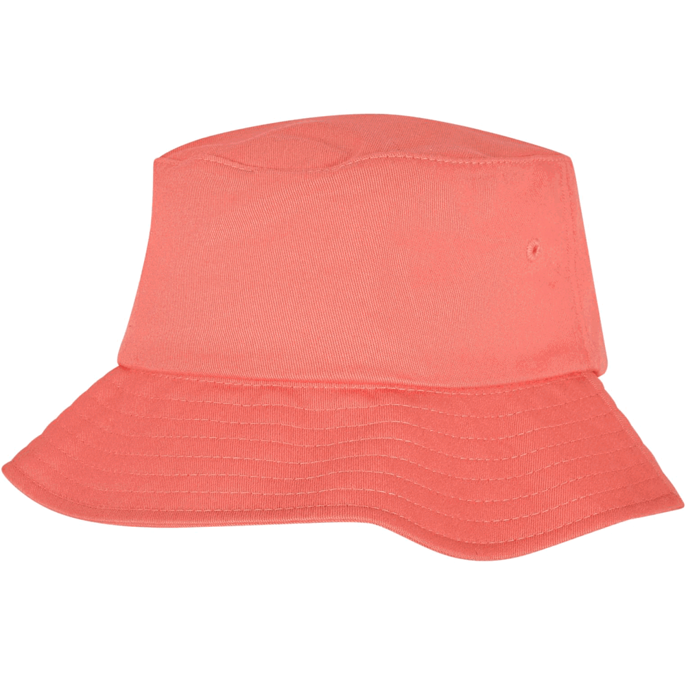 Flexfit Cotton Twill Bucket Hat - Spiced Coral