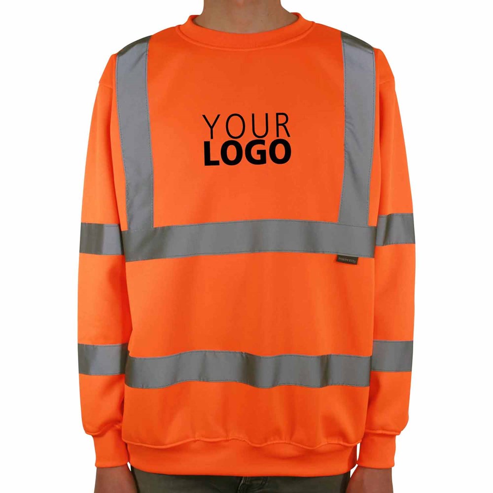 Allflash Warnschutz-Sweatshirt Safe Touch