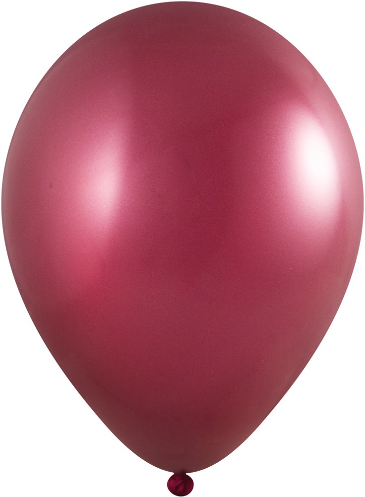 Bedruckte Ballons 85/95 cm - Ø 33 cm -11 inch - Burgund Metallic (2441) (± PMS 209)