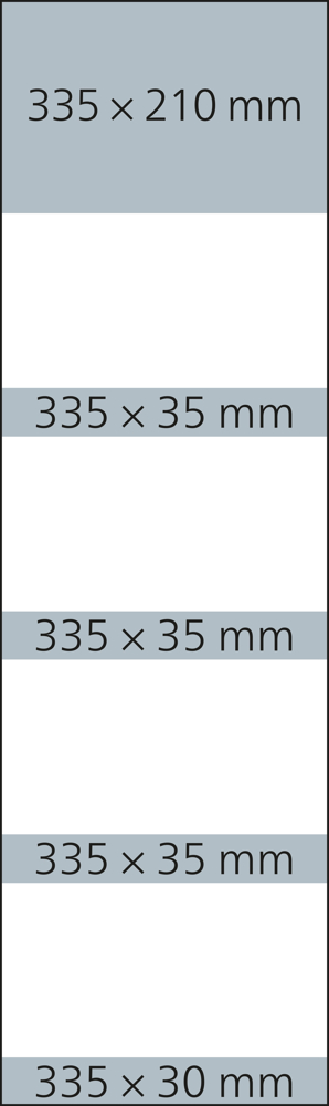 4-Monatskalender Mehrblock Quadro 4 Post