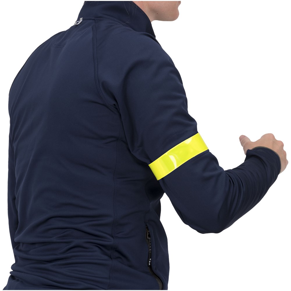 RFX™ 34 cm reflektierendes PVC Schnapparmband - neongelb