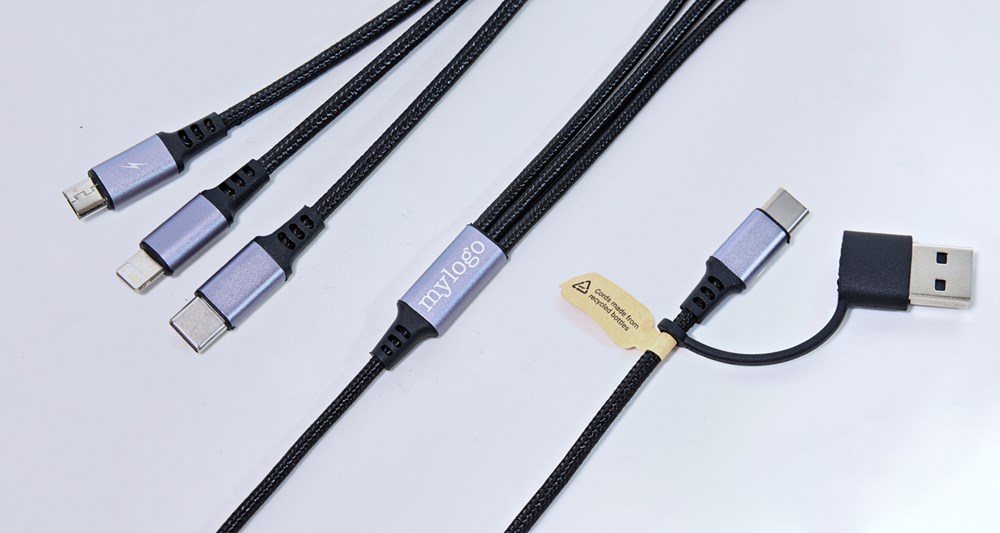 C&A Ladekabel "Style" schwarz - grau