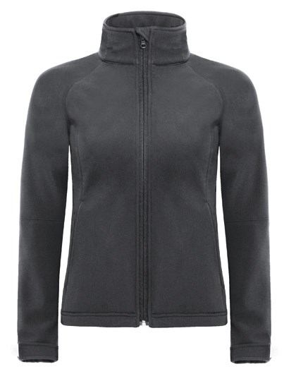 B&C COLLECTION - Women´s Hooded Softshell - Dark Grey (Solid)