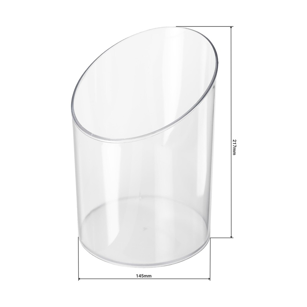 Acrylbox "Schütte" unbefüllt